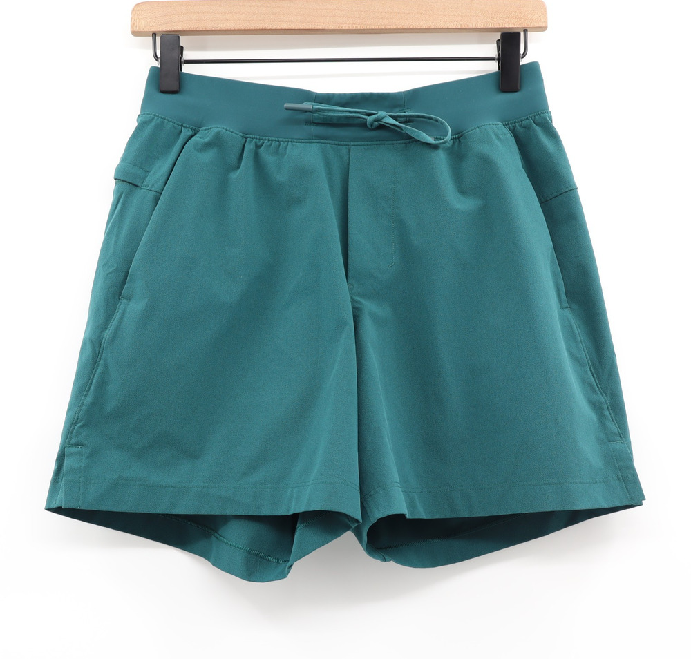 Lululemon XS License To Train Linerless Short 5" Inseam Marina Green LM7JSS